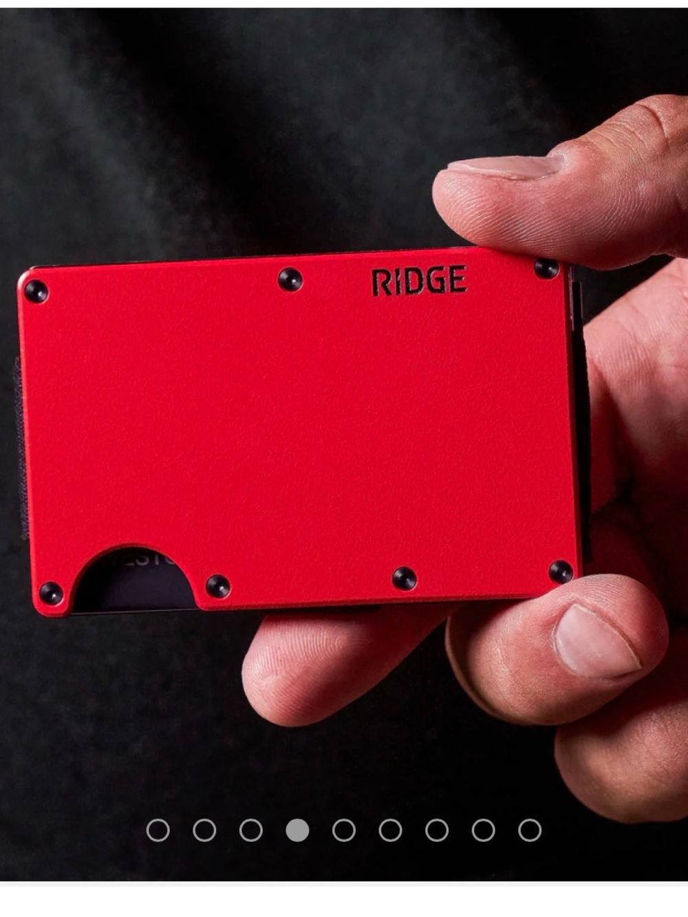 Ridge Wallet - Rodeo Red Collection - Picture 5 of 12